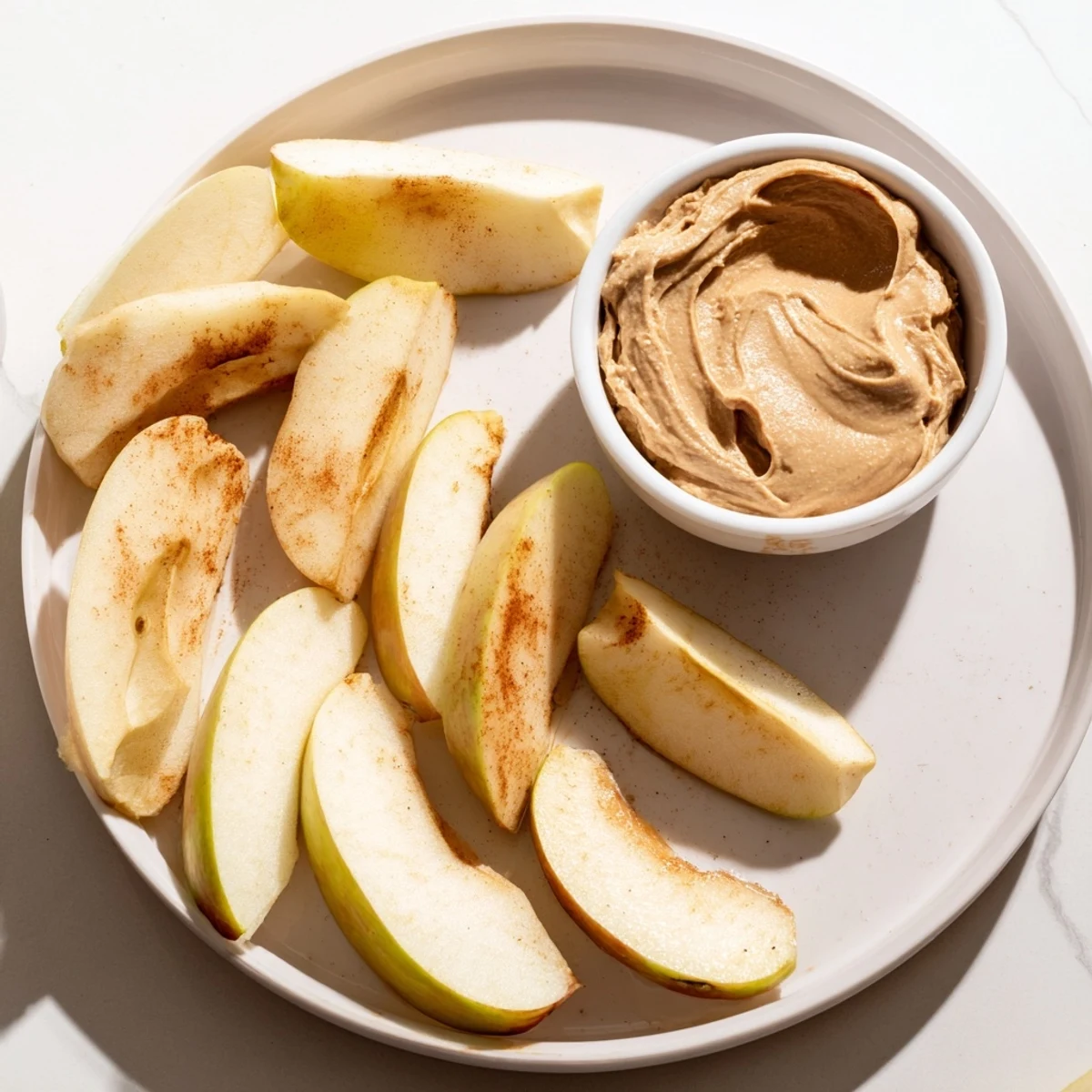 Apple Slices Peanut Butter Dip
