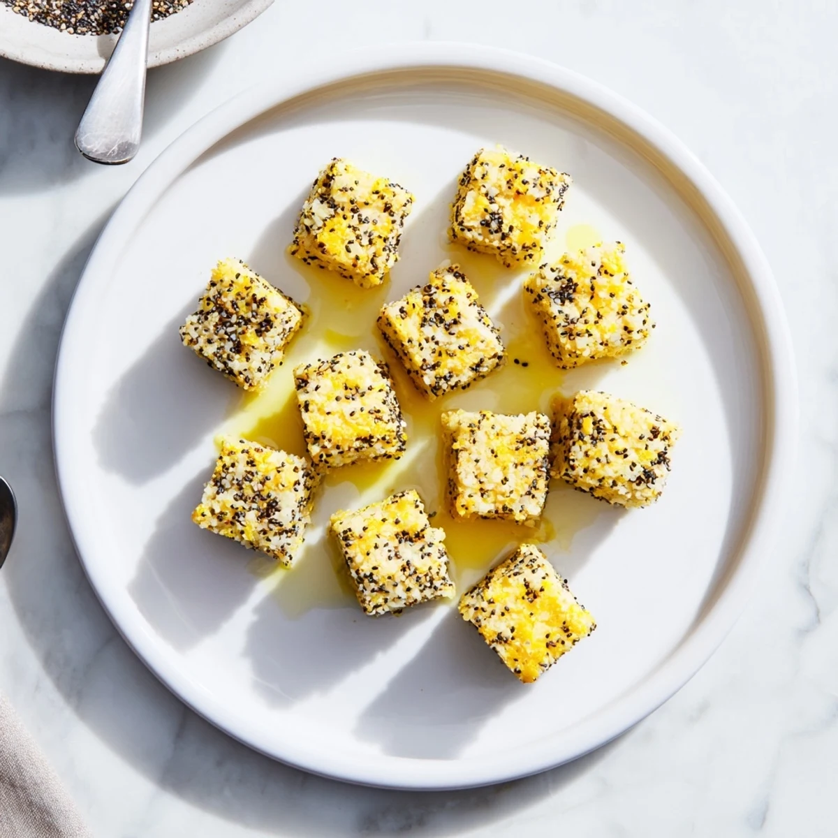 Everything Bagel Cheese Cubes