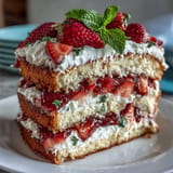 Spring Cakes Naked Strawberries Cream