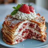 Mother's Day Strawberry Mascarpone Cake