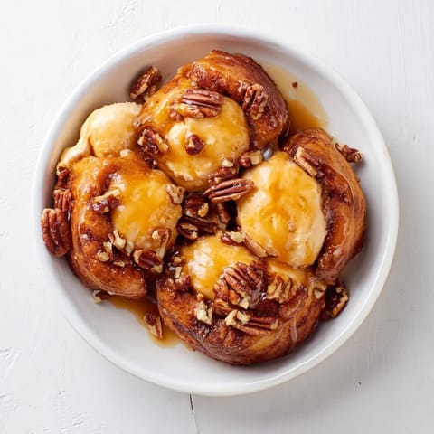 Warm and gooey cinnamon roll monkey bread, a comforting dessert perfect for sharing family-style.
