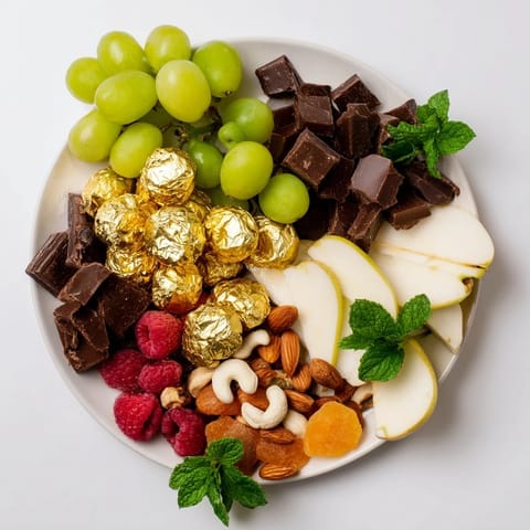 New Years Gold Foil Chocolates