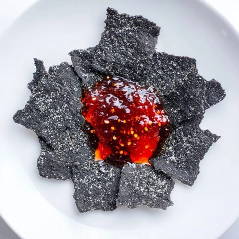 Volcanic Flow Black Crackers