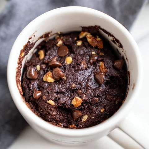 Mug Brownie Chocolate Cake