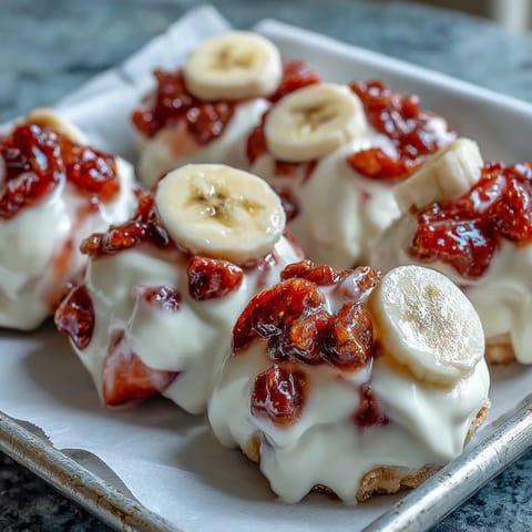Strawberry & Banana Yoghurt Clusters