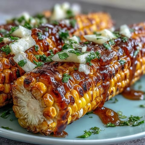 Microwave Corn Garlic Butter