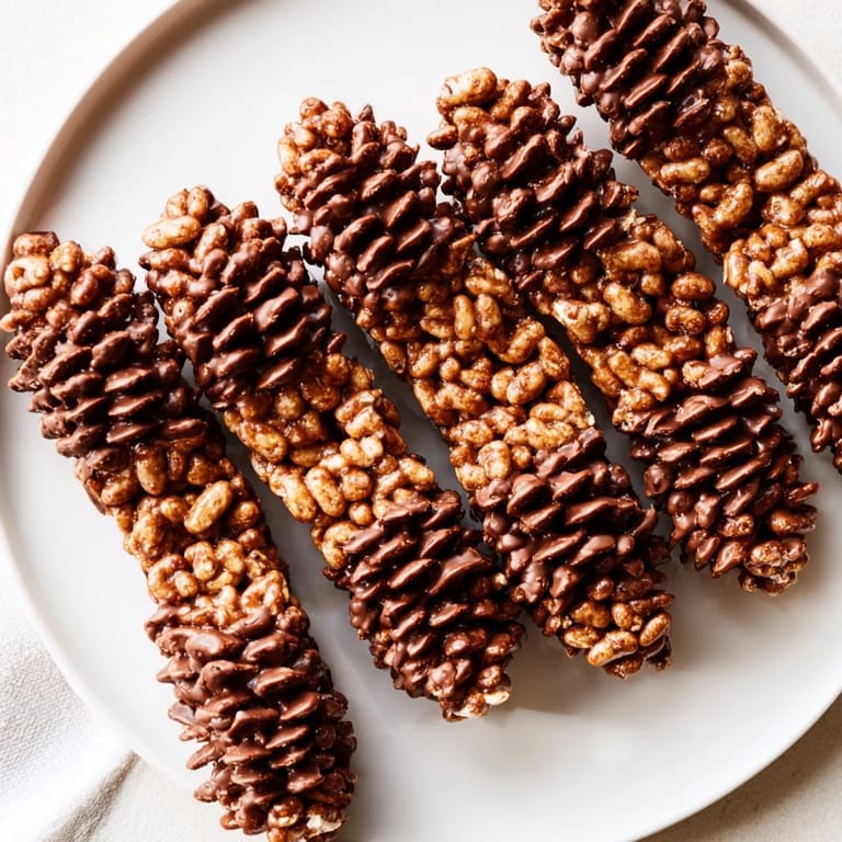 Enjoy these easy-to-make, creamy Pinecone-shaped nut butter snacks dusted with powdered sugar, visually stunning!