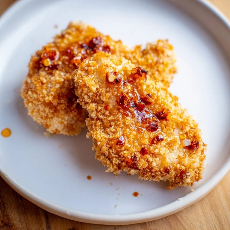 Imagine biting into flavorful, crunchy Hot Honey Crispy Chicken Thighs, perfectly cooked, a delightful main course.