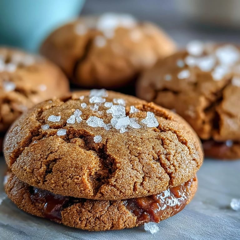 Warm Hojicha Brown Butter Cookies on a white plate with a cup of roasted hojicha tea and matcha sugar cubes.