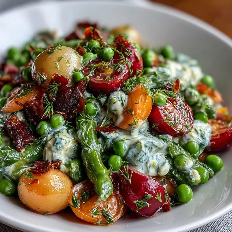 Colorful platter of fresh radishes, sugar snap peas, and herb dip, ideal for healthy snacking and entertaining guests.