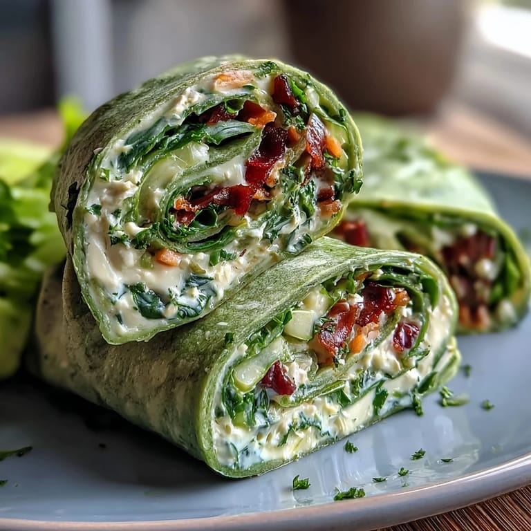 Colorful pinwheel appetizers featuring creamy herb cheese, crunchy carrots, and fresh spinach rolled in a tortilla for party trays.